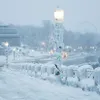 Snowstorm warning in Canada