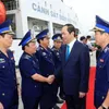 State President pays pre-Tet visit to coast guard zone 3