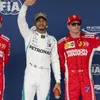 Hamilton takes US pole with fifth title in sight