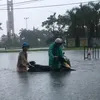 Forces help evacuate people from flooded areas