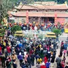 Buddhist temples packed with visitors during Tet