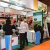 Vietnamese food advertised at foodex Japan 2018 trade