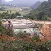 Urgent evacuation from landslide