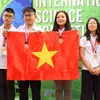 Vietnamese students win four gold medals at Int'l Science Contest