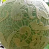 Carved cantaloupes for the Lunar New Year