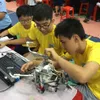 Students of Lê Ngọc Hân Primary School win top prizes in Robothon Contest 2017