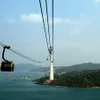 World’s longest sea cable car route launched in Kiên Giang Province