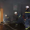 Fire breaks out at apartment block