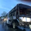 Sleeper bus overturns, kills 2 in Bình Thuận