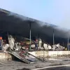 Inferno destroys huge warehouse space in Bình Thuận Province