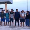 Bà Rịa-Vũng Tàu fishermen save 10 men after shipwreck