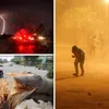 India storms killed at least 70 people