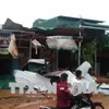 Whirl wind in Dak Nong cause damages