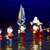 Vietnamese water puppetry on US television