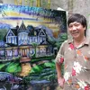 Vietnamese artisan develops unique glass painting techniques