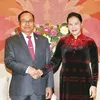 NA Chairwoman welcomes Cambodian Senate Vice President