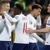 England thrash Montenegro, France beat Iceland