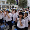 Programme encourages children to wear helmets