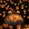 Art comes to life along Halloween pumpkin path