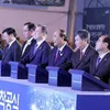 PM Nguyen Xuan Phuc attends groundbreaking ceremony of smart city in Busan