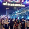 New walking street and food market opens in Cao Bang