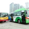 Hanoi puts more eco-friendly buses into operation