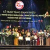 HCM City honours artists, artisans awarded with State titles