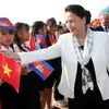 NA Chairwoman arrives in Siem Reap for APPF-27