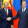 Vietnamese, Russian PMs hold talks in Moscow