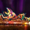 Floral ballet' illuminates the Sydney Opera House