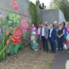 Vietnamese artists’ mural painting inaugurated in France