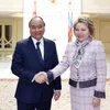 Prime Minister meets Russian Upper House Leader