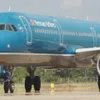 Vietnam Airlines resumes flights from hcmc to Van Don airport