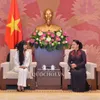 National Assembly leader welcomes Head of France-Vietnam friendship Parliamentary Groups