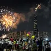 Fireworks to celebrate the 44th Reunification Day