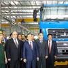 Belarusian Deputy PM witnesses inauguration of Maz Asia auto plant in Hung Yen