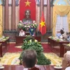 Vice President receives national contributors from Hau Giang province