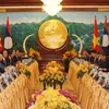 Top leaders of Vietnam and Laos hold talks in Vientiane