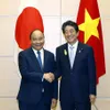 Vietnamese, Japanese PMs hold talks