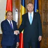 Romanian president vows to advocate EVFTA, EVIPA signing