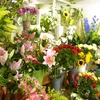 A flower shop with no plastic waste