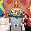 NA leader welcomes Crown Princess of Sweden in Hanoi