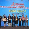 VTV wins first prize at National Press Awards for Natural Disaster Prevention and Control