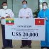 Vietnam presents medical supplies to Myanmar amidst COVID-19