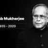 Condolences to India over death of former President Pranab Mukherjee