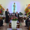 VFF leader pays visit to Nam Dinh’s Bui Chu diocese ahead of Christmas