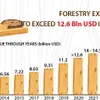 Forestry exports to exceed 12.6 bln USD in 2020