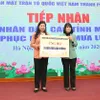 Vietnam Fatherland Front Committee receives more aid for flood victims