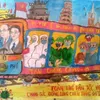 “Vietnamese train pushes back COVID-19” wins prize in child’s painting contest