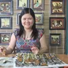 Artisan makes art from butterfly wings